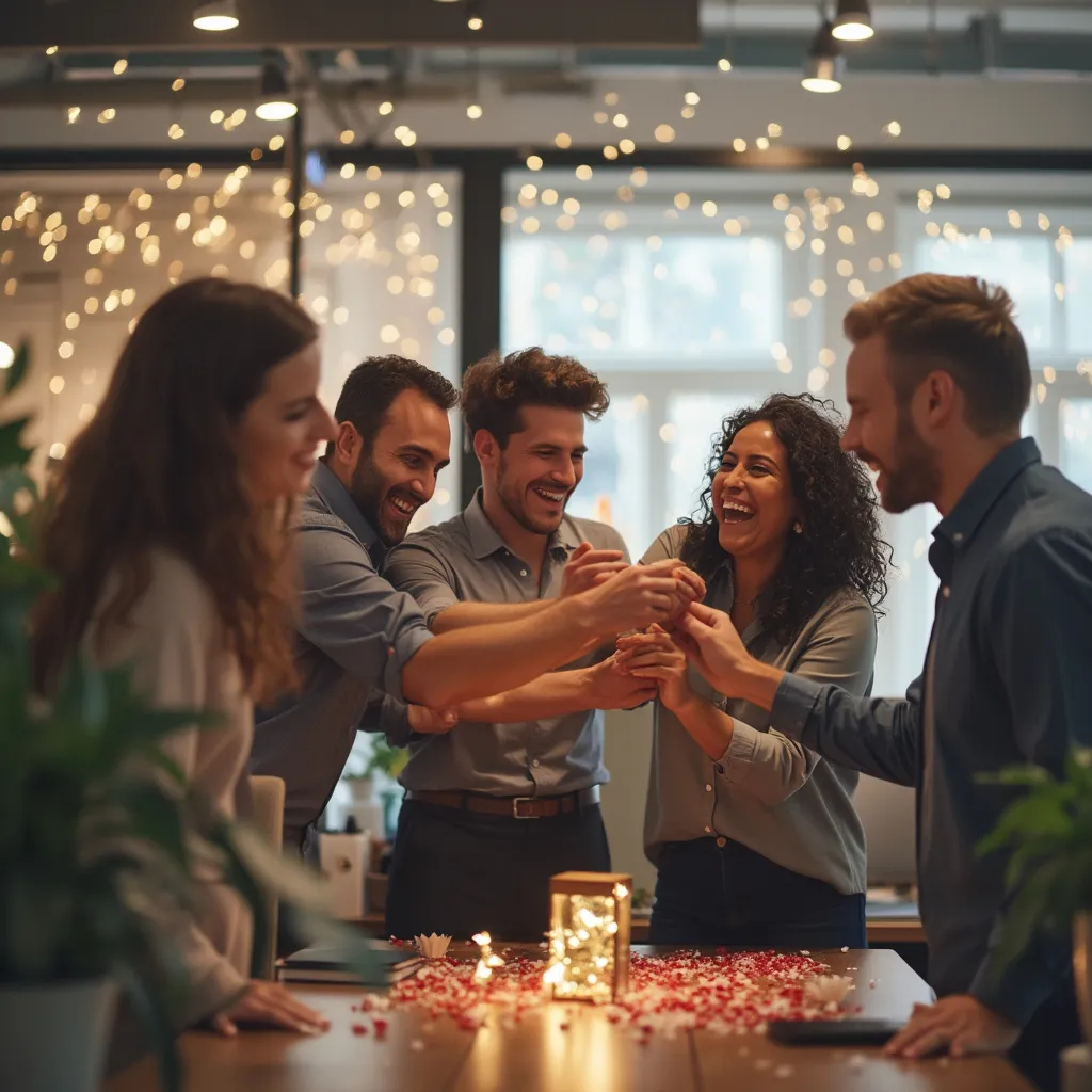 Celebración de un hito importante del proyecto